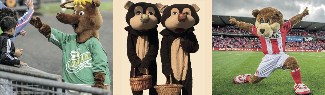 Maskotter fra hele Nordjylland kommer til Sæby